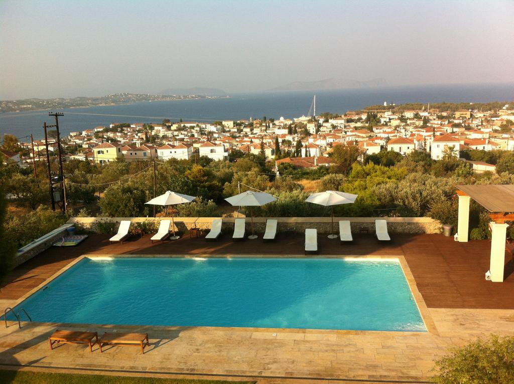 Villa Xenon Estate Spétses Exterior foto
